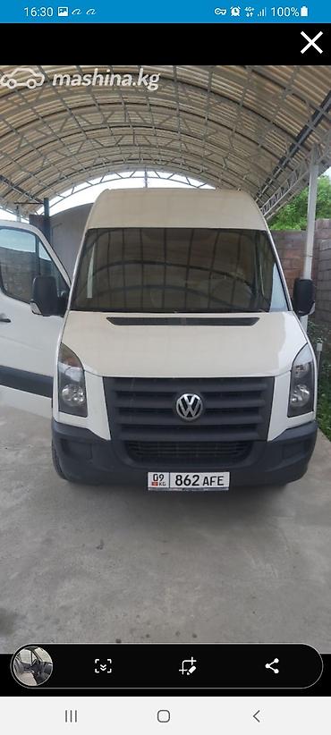 Унаа: Volkswagen Crafter грузовой фургон, длинная база и высокий потолок — 1