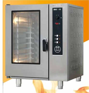 электрические печи: Печь для кулинарии - MKF-10, конвекционная печь на 10 подносов