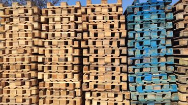 Palletlər, paddonlar: Pallet, 1000 х 1200 sm, Ödənişli çatdırılma — 10