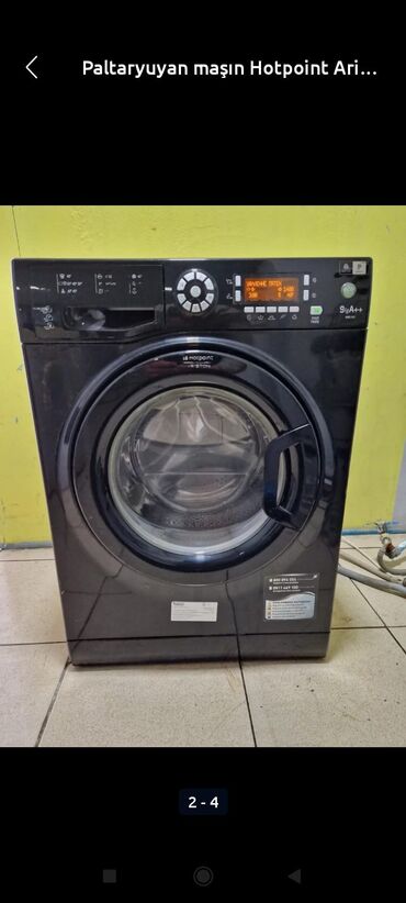 запчасти для стиральных машин в баку: Hotponit Ariston 9 kq 330 manata satılır tam işləkdir heç bir prablemi