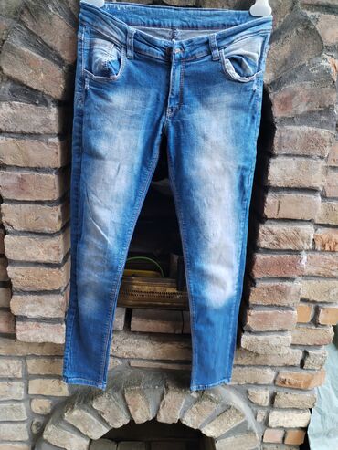 pantalone teget: Farmerke vel L struk poluobim 40 tegli do 44