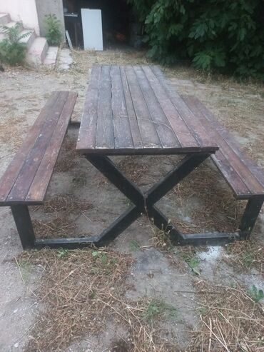 Masalar: Qonaq masası, Açılmayan, Taxta, Dördbucaq masa