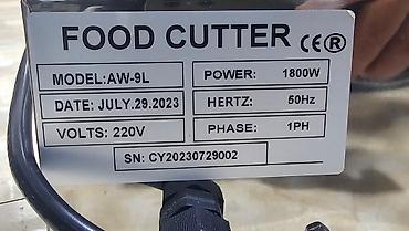 Digər restoran, kafe avadanlığı: Ət tərəvəz doğrayan food cutter Ölçüsünə ve litrine görə qiymətləri -da lalafo.az — 13 Digər restoran, kafe avadanlığı: Ət tərəvəz doğrayan food cutter Ölçüsünə ve litrine görə qiymətləri — 13
