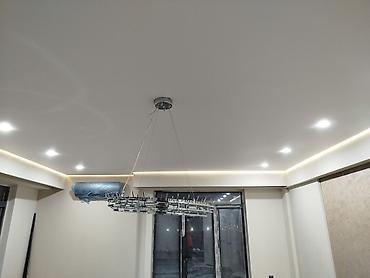 Натяжной потолок: Натяжной потолок Глянцевое, Матовое, 3D потолки Гарантия, Бесплатная консультация, Бесплатный замер — 23