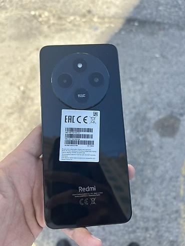 telefon iphone 13: Redmi 14C, 128 GB, rəng - Qara, Barmaq izi, Face ID, İki sim kartlı — 1