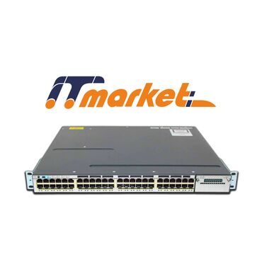 adsl 2 modem: Cisco 3750x 48 poe switch ws-c3750x-48p-s 4x1g uplink gigabit switch