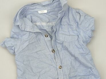 biała koszula dziewczęca 128: Shirt 4-5 years, condition - Very good, pattern - Monochromatic, color - Light blue