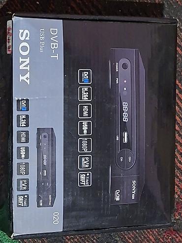 ТВ и видео: Sony O20 DVB-T rəqəmsal TV qəbuledicisi Xüsusiyyətlər: - DVB-T — 2