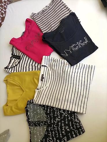 Majice kratkih rukava: Sve su pamučne ili viskoza,očuvane,200SM — 5