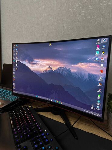 Masaüstü kompüterlər və iş stansiyaları: Aoc manitor 27 ekran 144hz. Real alici yazsin etrafli melumat