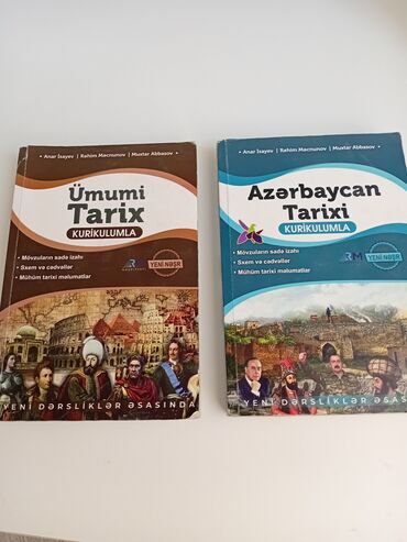 Digər məktəb dərslikləri: Təcili satilir:2si bir yerdə 16manat Bu dərsliklər tələbələr
