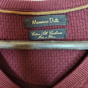 geyim kişi: Massimo Dutti brendinin premium məhsulu. Pambıq ipək və kaşmir — 7