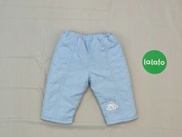 Baby material trousers, 3-6 months, 62-68 cm, condition - Good