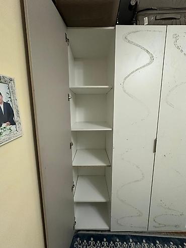ат тырмо: Шифоньер, шкаф для одежды, Б/у, Прямой — 4