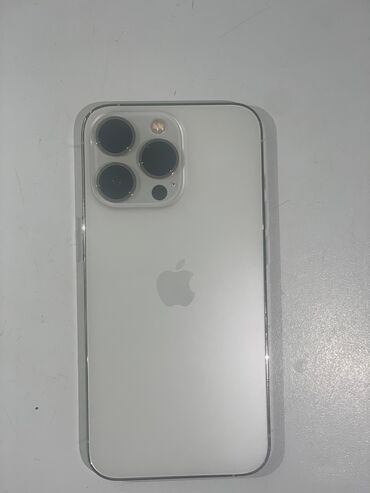 Kabrolar: Iphone 13 pro ağ reng 76%pil 256gb yadas face id islekdir adapter+ usb