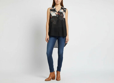 c a tunika: H&M, Women's blouse, size XS