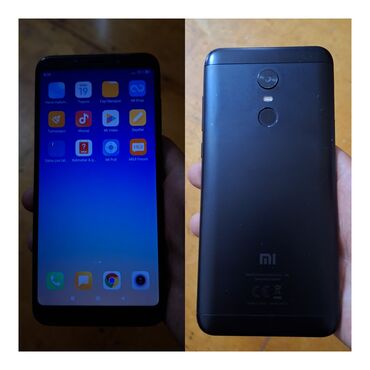 Konfet qabları: Redmi 5 Plus, 64 GB, rəng - Qara, Barmaq izi