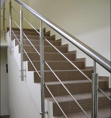 Изготовление перил: Перила и ограждения из нержавеющей стали - Материал: нержавеющая — 6