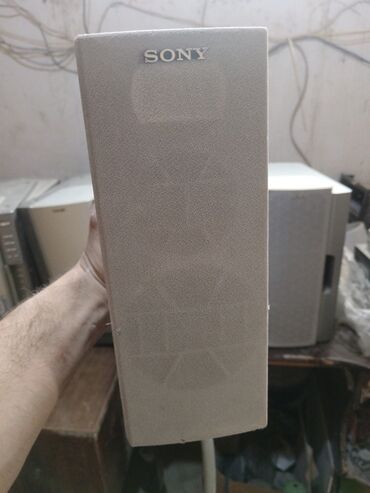 Dinamiklər və kolonkalar: İşlənmiş Sony Kolonka, Növ - Akustik, rəng - Gümüşü — 2