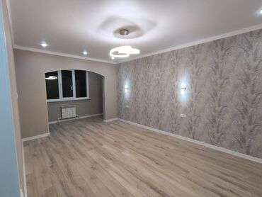готовые квартиры в рассрочку в бишкеке: 1 комната, 45 м², Элитка, 5 этаж, Евроремонт