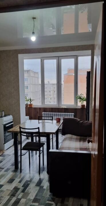 1 ком квартира в бишкеке: 1 комната, 45 м², Индивидуалка, 7 этаж, Евроремонт