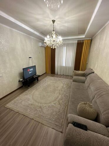 сдается 2 комнатная квартира в джале: 3 комнаты, 100 м², 106 серия, 2 этаж, Евроремонт