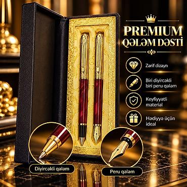 defter qelem: Premium Qələm Dəsti.Məllimlər gununə ozəl hədiyyəlik - Zərif — 1