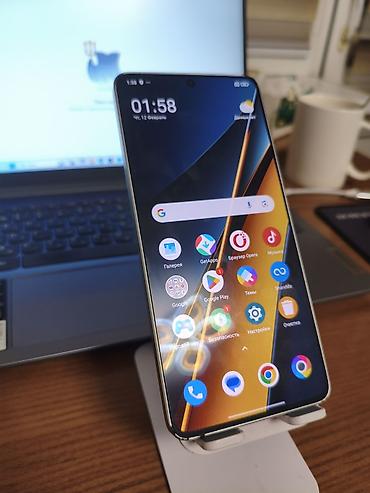 Poco: Poco X6 Pro 5G, Б/у, 512 ГБ, цвет - Серебристый — 2