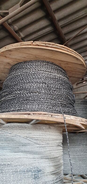 Другие строительные материалы: Верёвка синтетическая 8мм, только оптом, на барабанах по 3003 метра в
