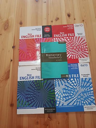 kitab rəf: New English File + Elementary Vocabulary kitab dəsti - Nəşriyyat — 1