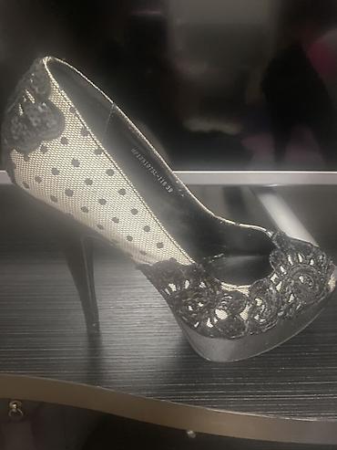 Tuflilər: LADDI qadın stilettosu - Model: Açıq burunlu, platformalı stiletto - — 1