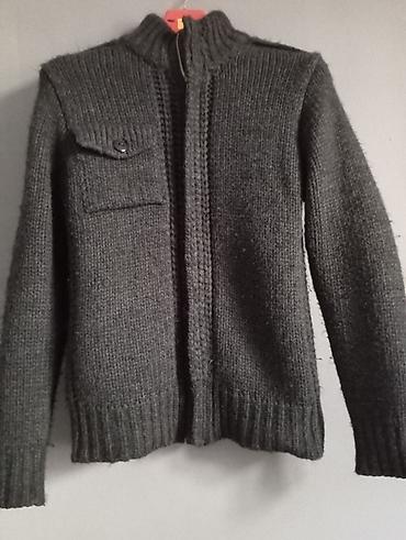 черные мужские кардиганы: Qara rəngli kişi kardiqanı — COON LESS Trend Fashion - Ölçü: L/XL — 1