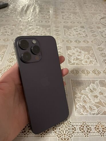 3 göz qaz: IPhone 14 Pro Max, 256 GB, Deep Purple, Face ID