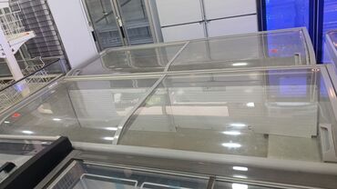soyuducu gence: Ticarət dondurucu vitrin – sürüşən şüşə qapaqlı - Supermarket, mağaza