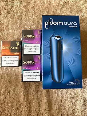 Məhsul: Ploom Aura (Navy Blue) tütün çubuqları üçün qızdırıcı cihaz +