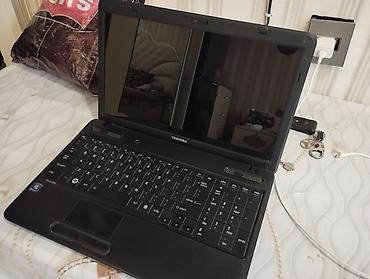 Toshiba noutbuk - Model: Toshiba Satellite seriyası (qara korpus