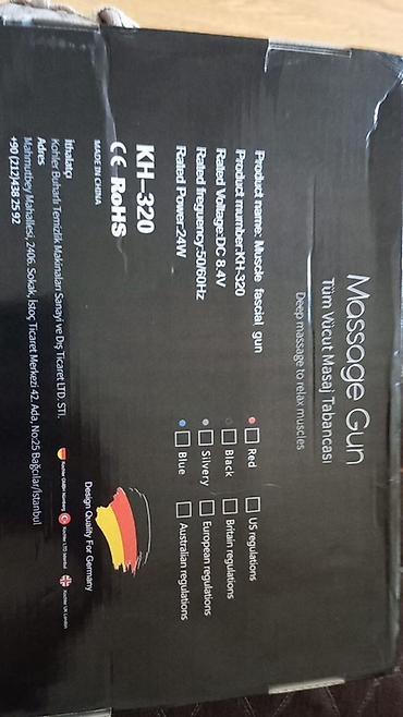 iphone 7 gold: Masaj Tabancası KH-320 - Model: KH-320 (Muscle Fascial Gun) - Tətbiq — 1