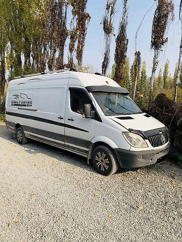 спалка в фуре: Фургон Mercedes-Benz Sprinter, длинная база, высокий потолок. Год 2008 — 1
