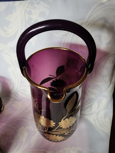 Kuhinjski setovi: Bohemijin servis za vino itd,iz 1950ih.,kristalno staklo. Bohemijin — 11