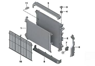 ic lampa: OBLOGA HLADNJAKA ZA BMW X5, X6, X7 | BMW X5 X6 x7 obloga hladnjaka — 1