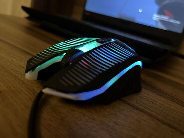 Kompüter və noutbuk aksesuarları: RGB gaming mouse new 3 manat