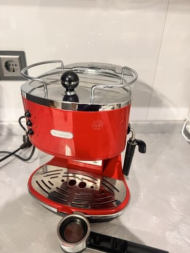 Qəhvə maşınları: Qəhvə maşını Delonghi, Yarımavtomat, Kapuçinator ilə, İşlənmiş — 9