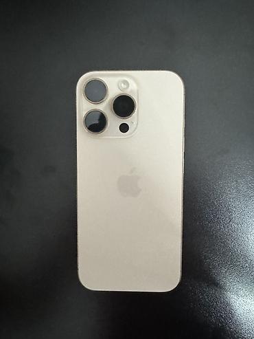iphone cs max: IPhone 16 Pro, Б/у, 256 ГБ, Matte Gold, Чехол, 90 % — 1