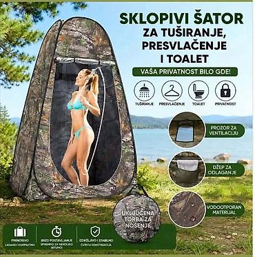 mc torbe: Sklopivi šator za tuširanje, presvlačenje i toalet – vaša privatnost — 1