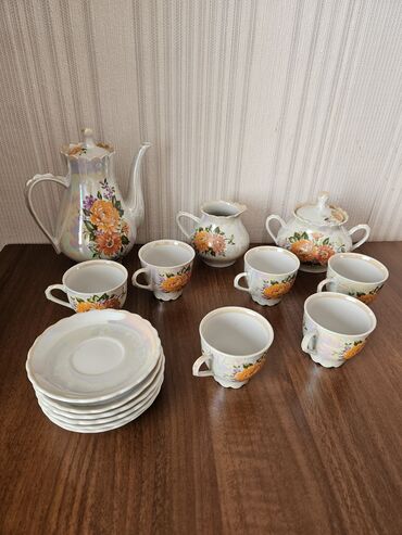 Qəhvə dəstləri və servizlər: Qəhvə dəsti, 6 nəfərlik, Rusiya — 7