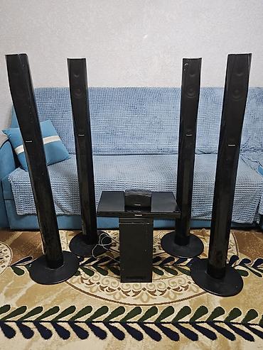 мини кинотеатр: Домашний кинотеатр Panasonic 5.1 Комплект: - 4 напольные колонны — 1