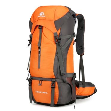 рюкзак лининг: Рюкзак туристический Горный Welkani Trekking, 70 литров + дождевик