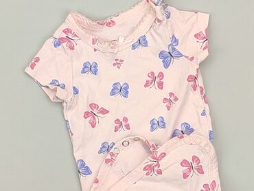 spódniczka różowa w kratkę: Body, So cute, 0-3 m, 
stan - Idealny