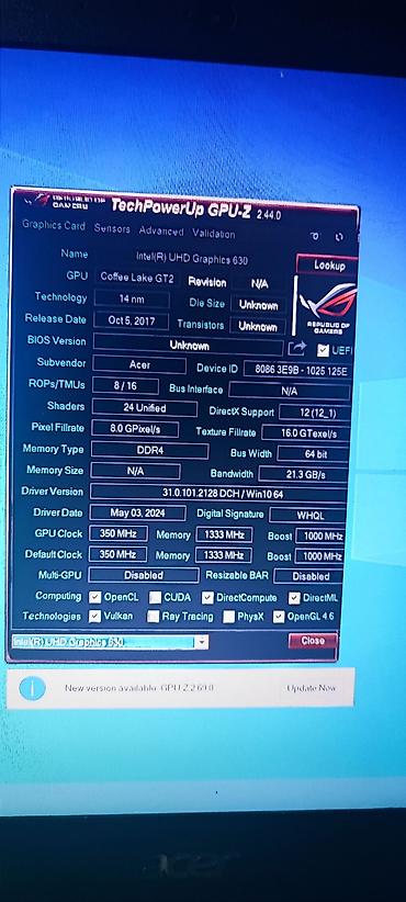 notebook: Игровой, Б/у, Intel Core i5 — 6