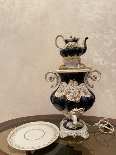 Samovarlar: Elektrikli samovar – dekorativ klassik dizayn - Material — 6